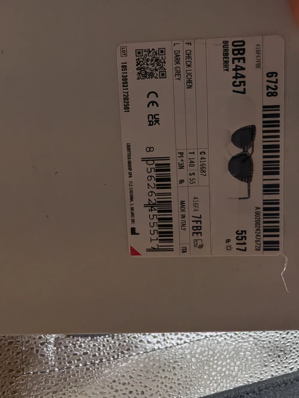 Burberry brand new